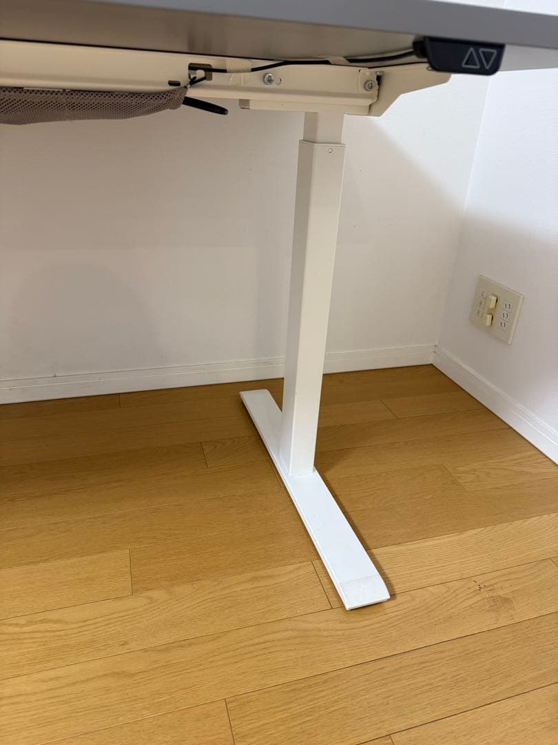 IKEA RODULF ロドゥルフ デスク 電動昇降式 グレー