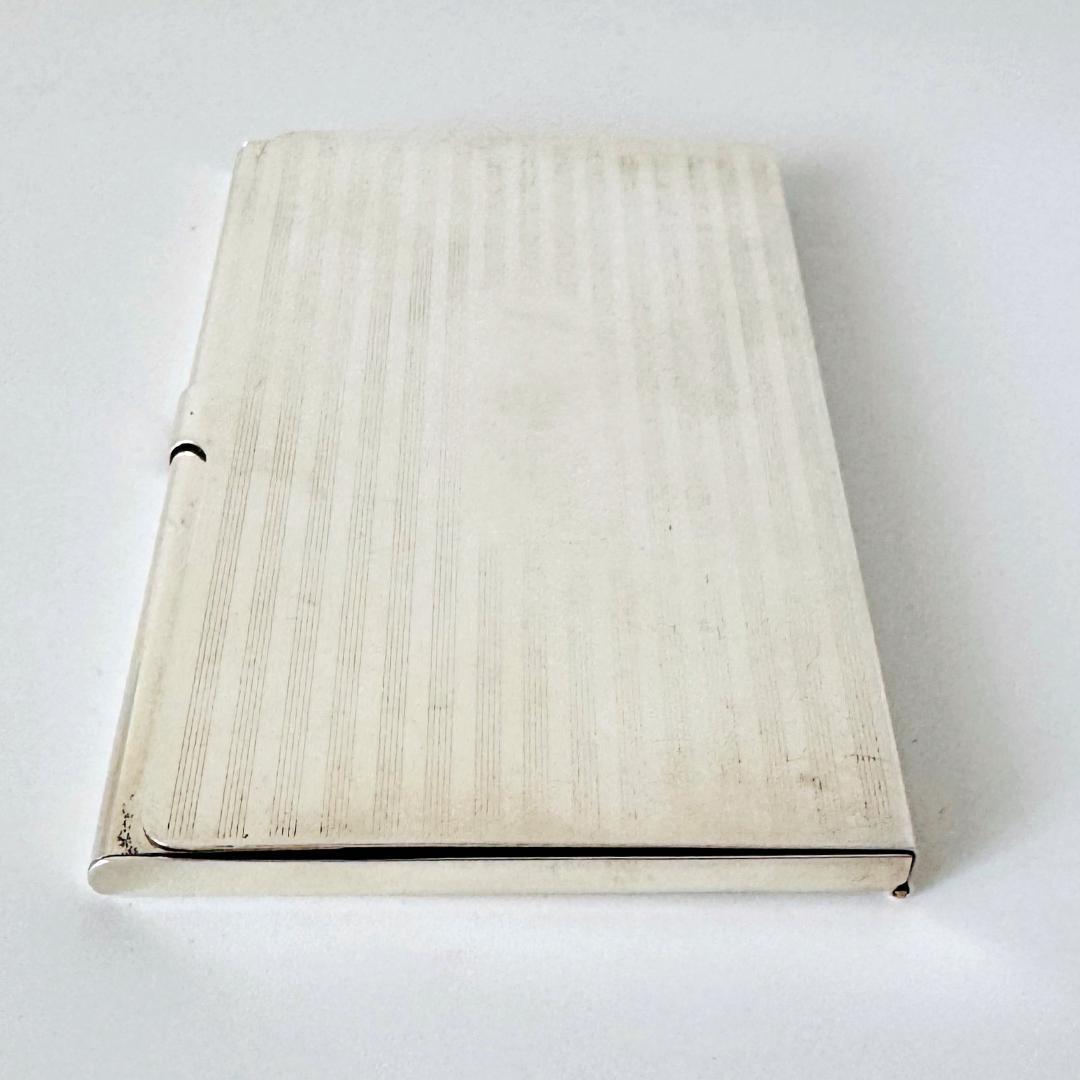 ★1940年代★ティファニー/アンティーク/純銀製/カードケース/925