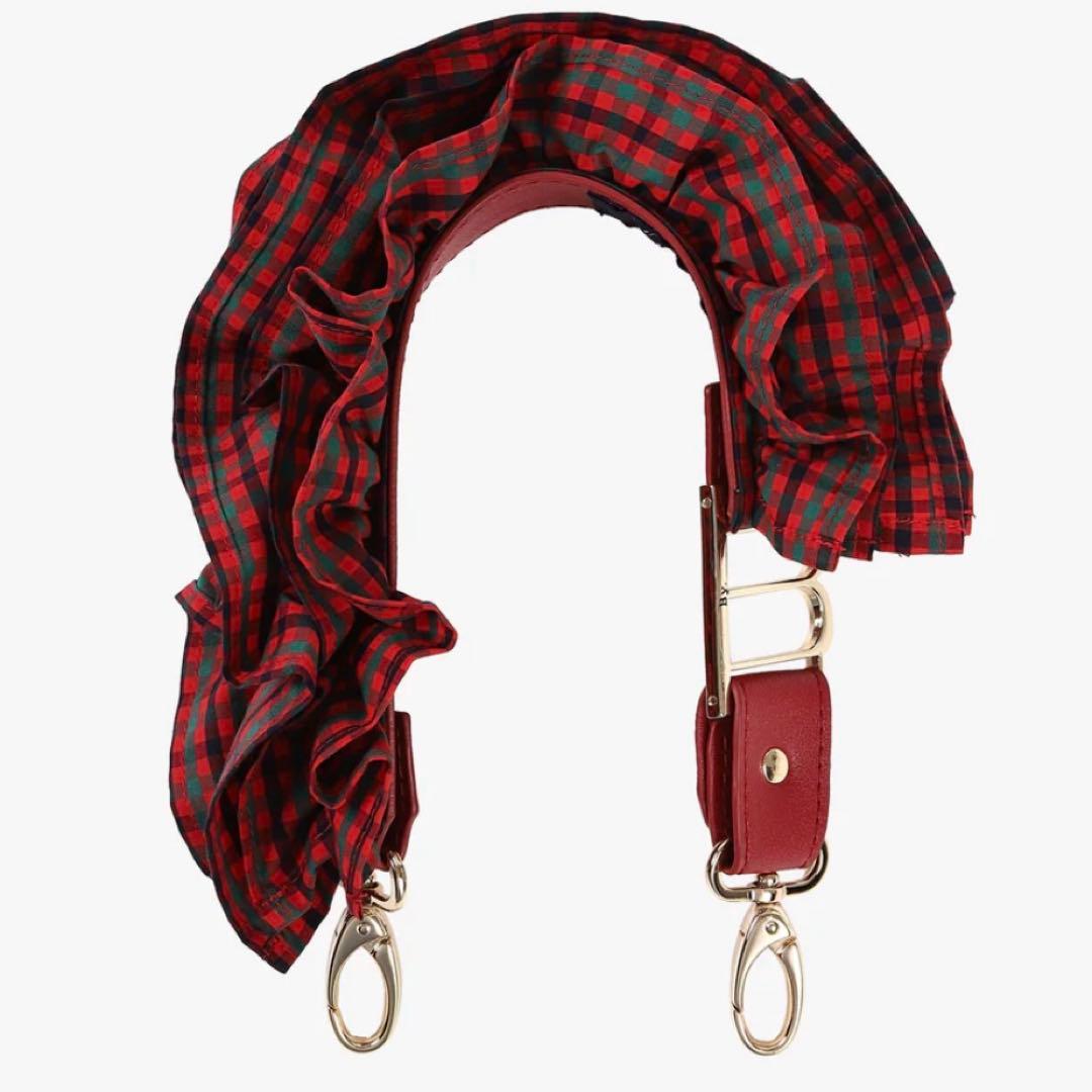 familiar × Bibiy. HAND STRAP RED