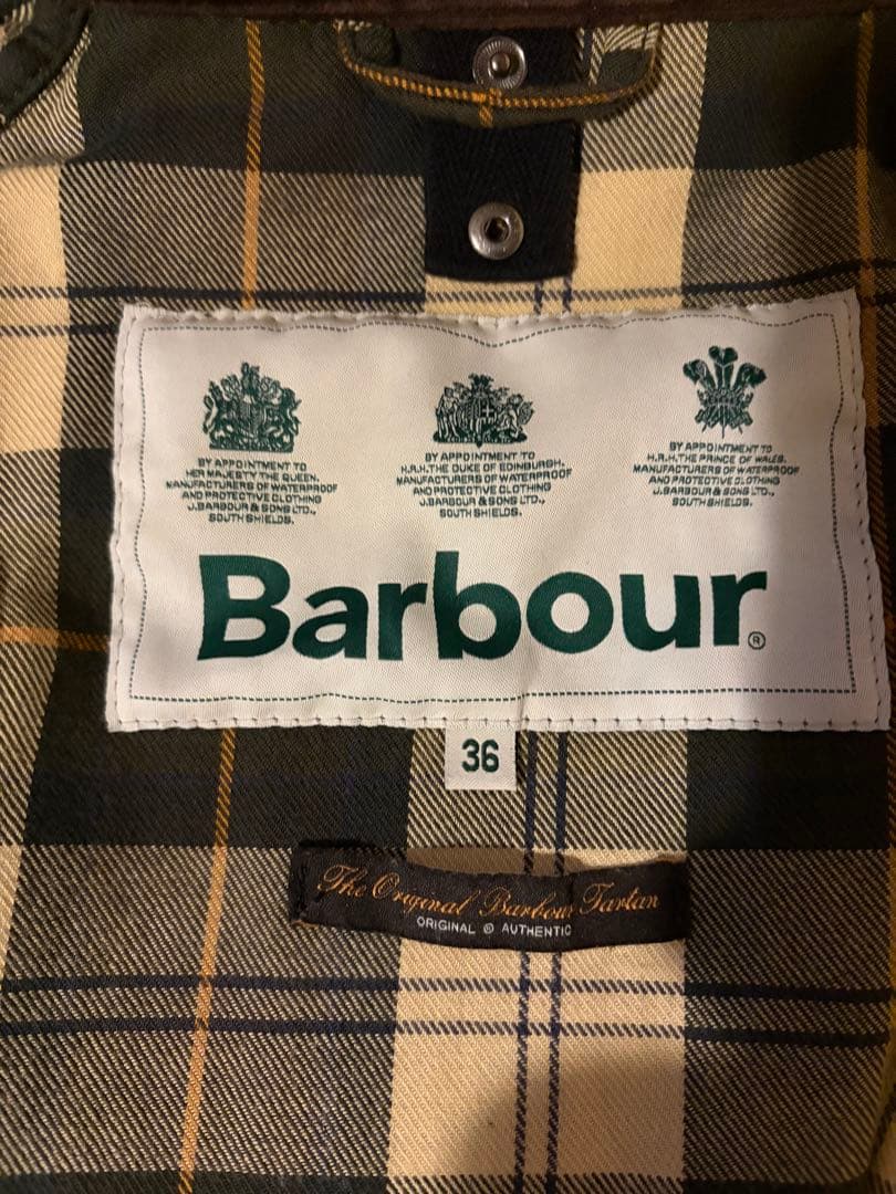 Barbour バブアー ビデイルSLノンオイルジャケット