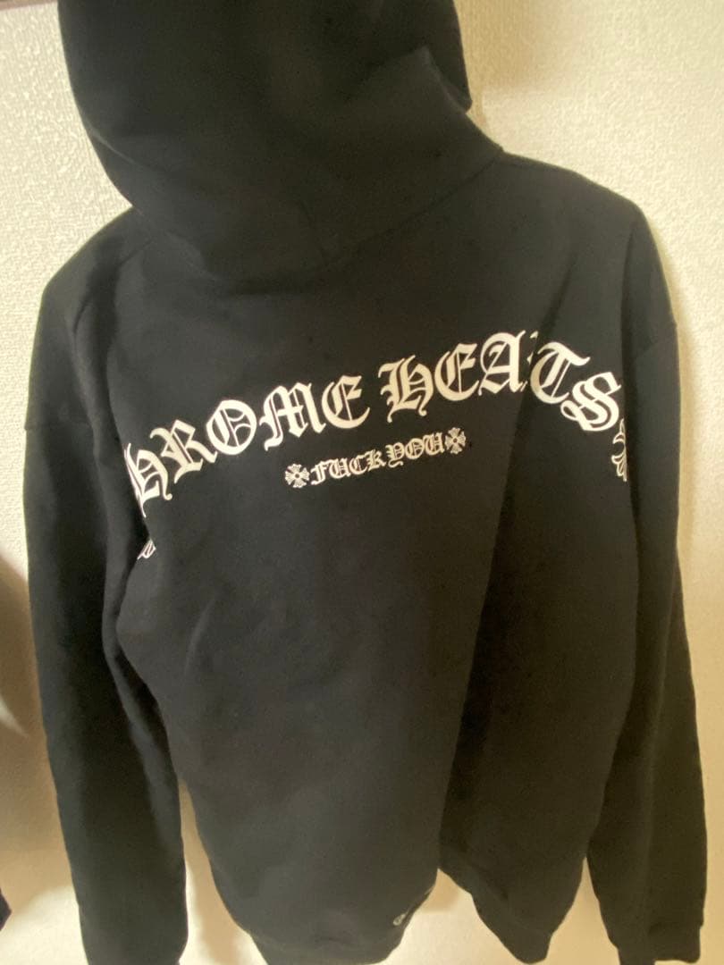 1*1様 Chrome Heartsクロムハーツ バックアーチ パーカー Sサイ