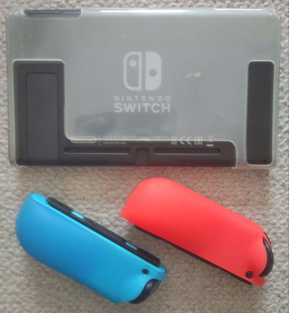 【美品】Nintendo Switch 本体 SDカード128GB・保護カバー付