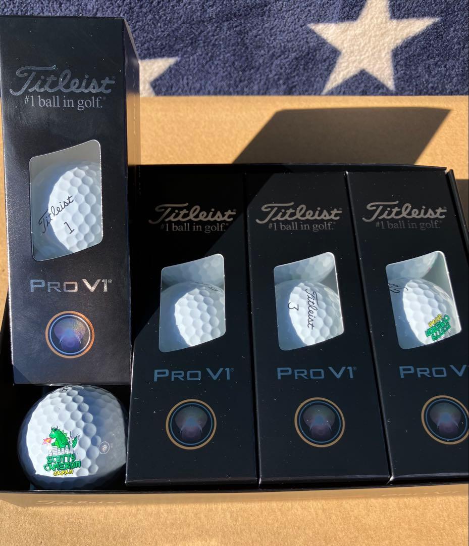 スコッティキャメロン タイトリスト☆ボール PRO V1 ゴジラ ジャパン 限定