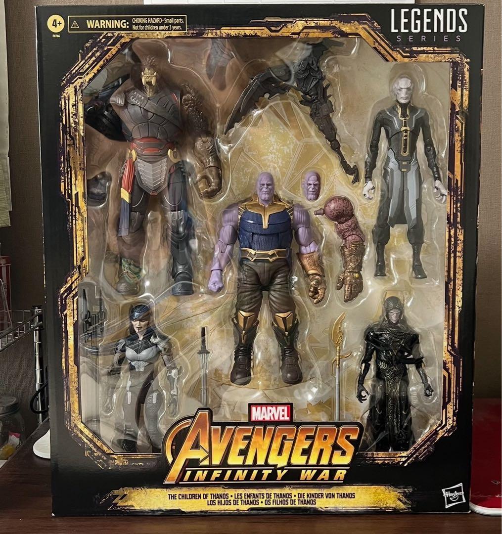 マーベルレジェンド ハズブロ インフィニティウォー サノス ブラック
