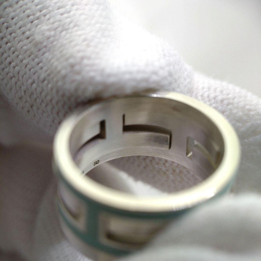 HERMÈS　エルメス　ムーブアッシュシルバーリング