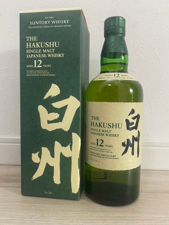 白州 シングルモルトウイスキー 【箱付き】700ml× 一本