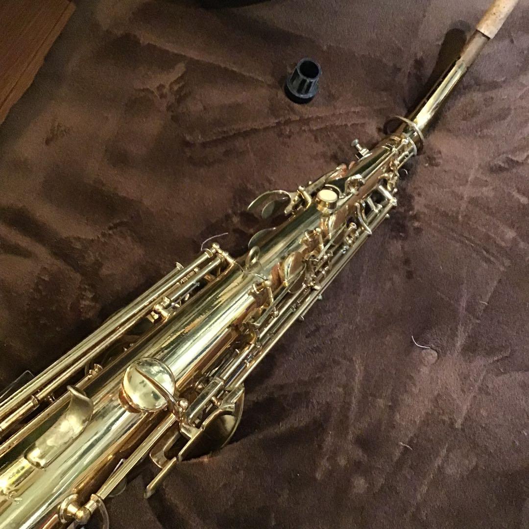 e)美品 全音域音出し確認済 ビンテージ アルトサックス　セルマーケース付き