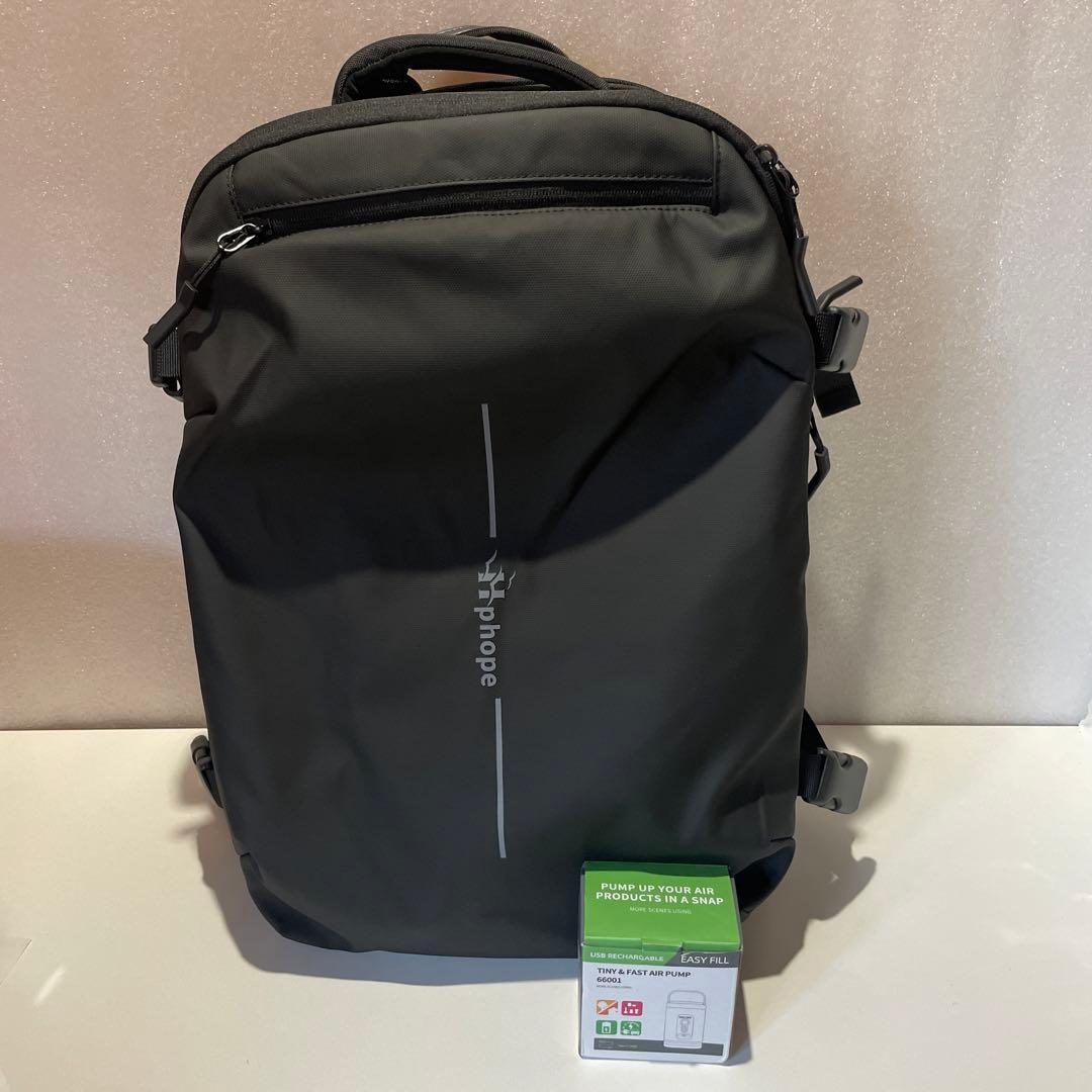 ⭐️Hp hope 真空圧縮 60L リュック エア真空 Amazon.co.jp: [Hp hope] 真空圧縮 リュック 60L エア真空 バック