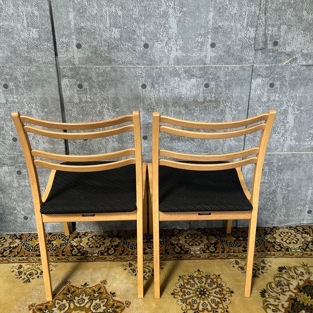 ꧁冨士ファニチア FUJI FURNITURE꧂ダイニングテーブル&チェア4脚