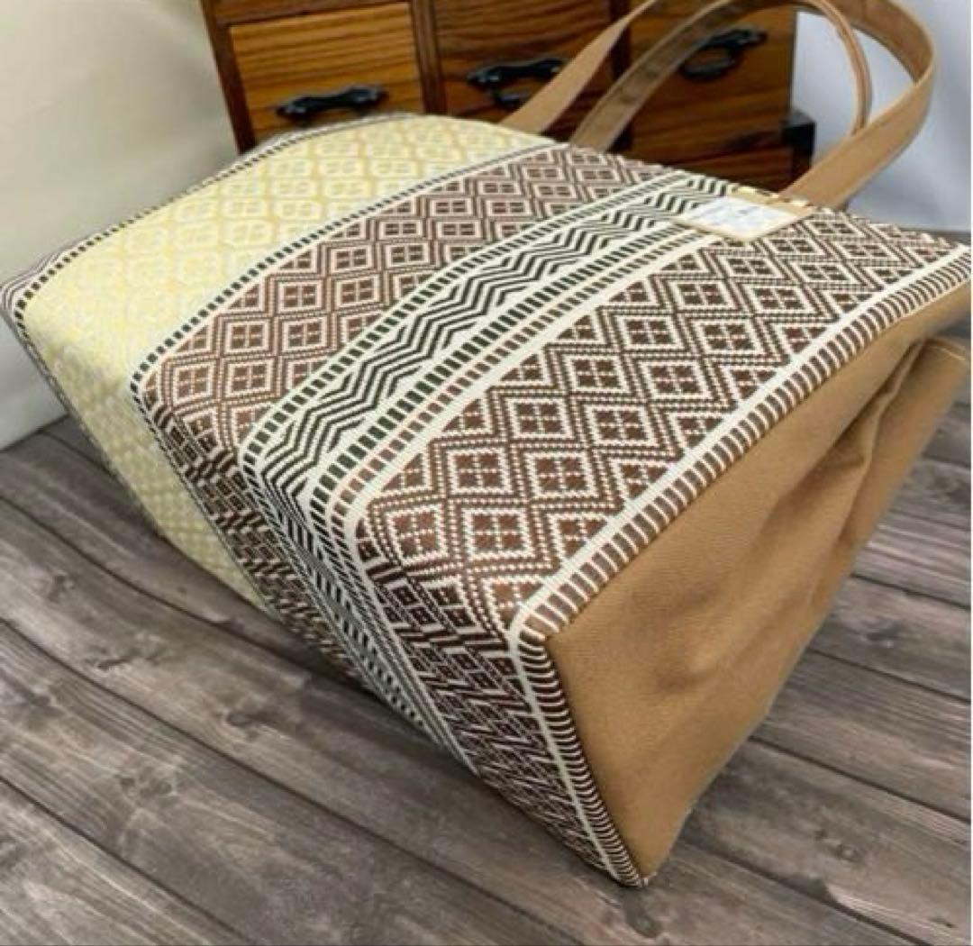 あき様おまとめ☆2232✨SALE❣️✨西陣帯地使用✨大容量手提げバッグ　新品