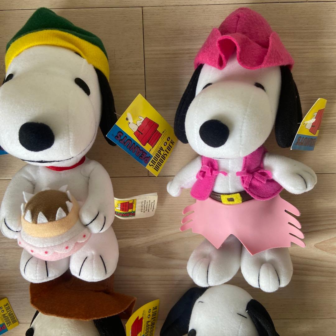 スヌーピー ぬいぐるみ　平成レトロ　SNOOPY 当時物雑貨　グッズ　まとめ売り
