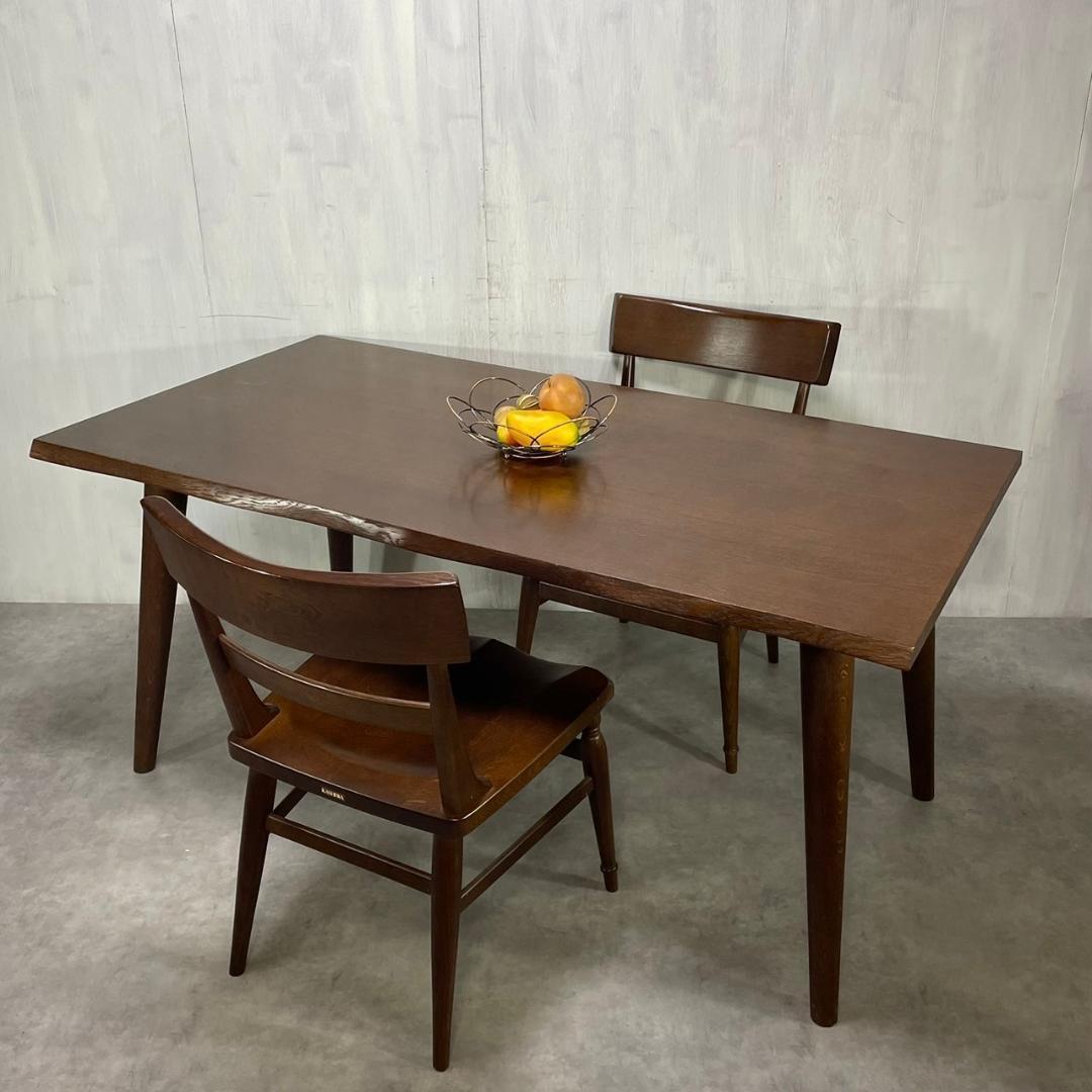 Kotobukiciako 柏木工 ダイニングテーブル ナラ 無垢材