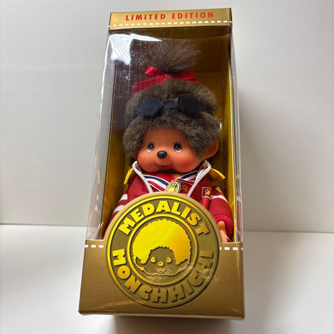 新品 2008年発売 金メダル 水泳 モンチッチ 2524
