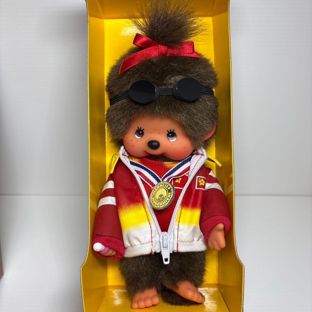 新品 2008年発売 金メダル 水泳 モンチッチ 2524