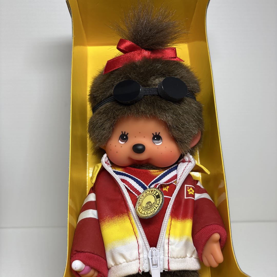 新品 2008年発売 金メダル 水泳 モンチッチ 2524