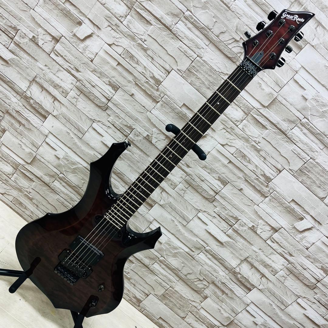 美品 GrassRoots グラスルーツ エレキギター Forest フォレスト