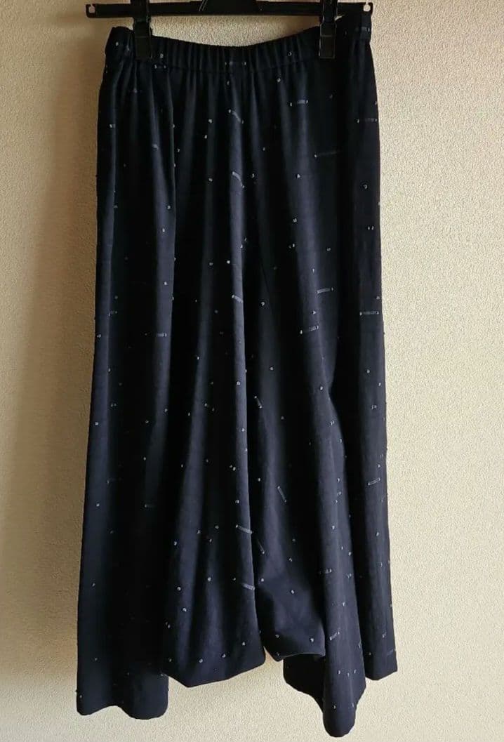 慈雨　変形サルエルパンツ　スカート風