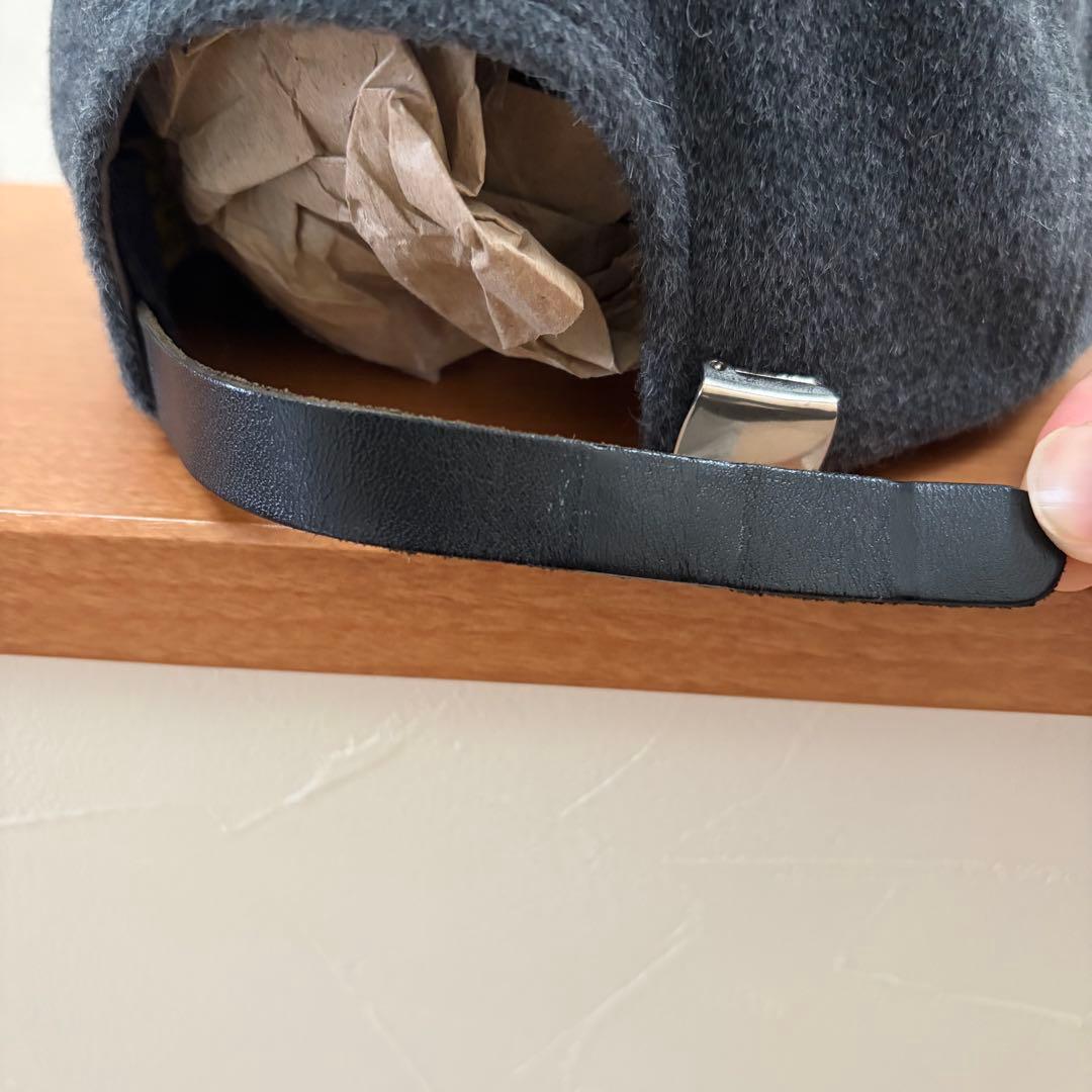 KIJIMA TAKAYUKI 5パネル ウールキャップ ダークグレー - メルカリ