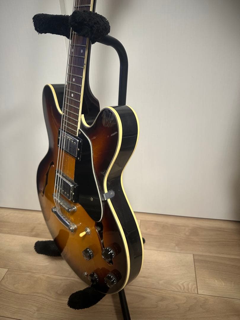 ES-335スタイル エレキギター サンバースト