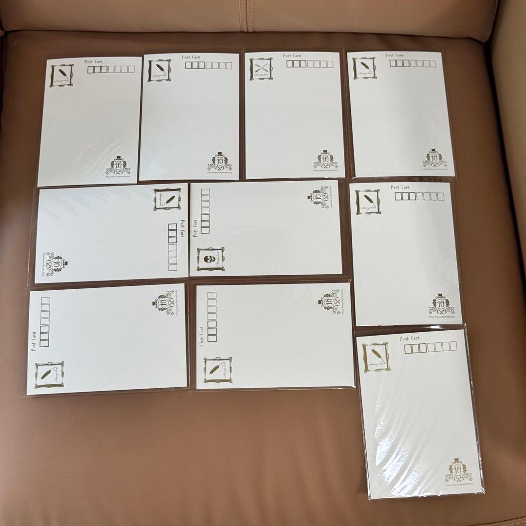 デビュー10周年記念「黒執事原画展～枢やなの世界～」 ポストカード 10種