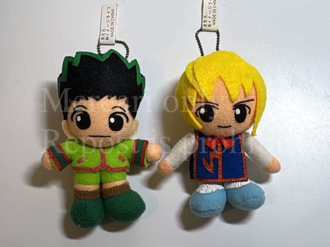 クラピカ ゴン ぬいぐるみ マスコット 4点セット ハンター×ハンター