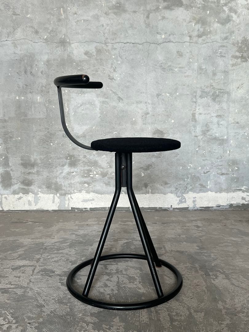 80年代 ポストモダン ヴィンテージ チェアー ／ カウンター回転椅子 店舗什器
