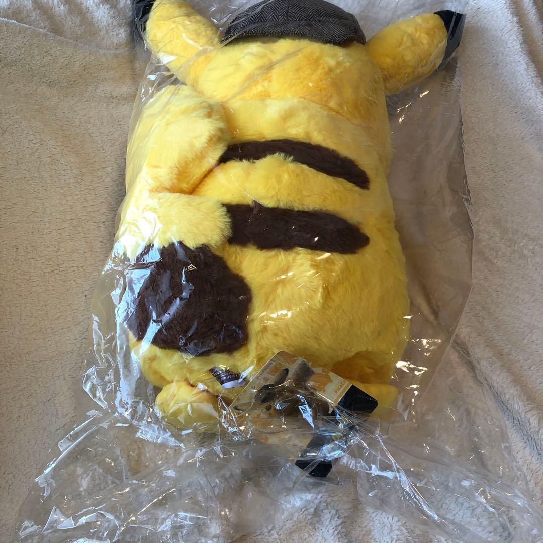 ポケモンセンター 映画 名探偵ピカチュウ 等身大ピカチュウ ぬいぐるみ