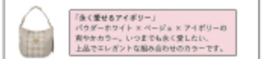 【未使用に近い(記載事項有)】ATAO　❤️キャンディ・ルーク❤️　アイボリー