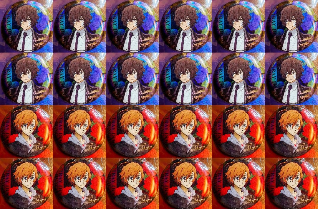 文豪ストレイドッグス 文スト太宰治&中原中也 15歳 ホログラ