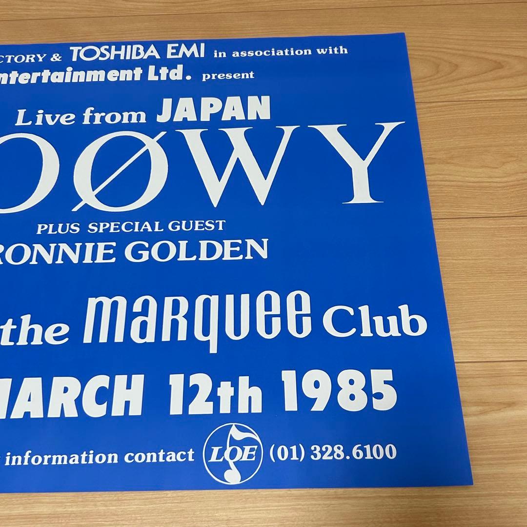 BOOWY マーキークラブ 復刻版ポスター - メルカリ