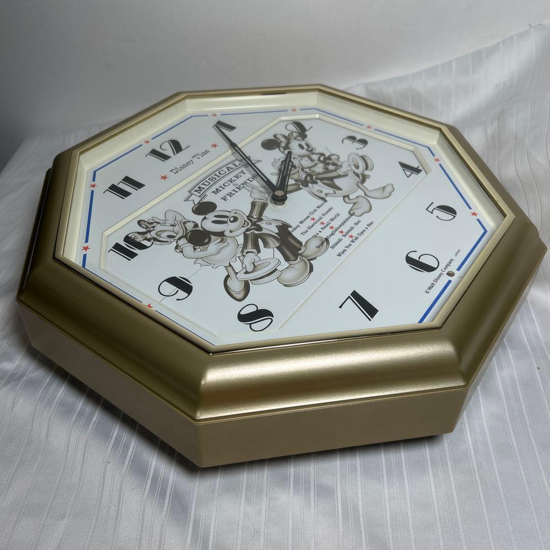 ★動作品！ セイコー ディズニータイム 壁掛け時計 八角形時計 ★美品 元箱