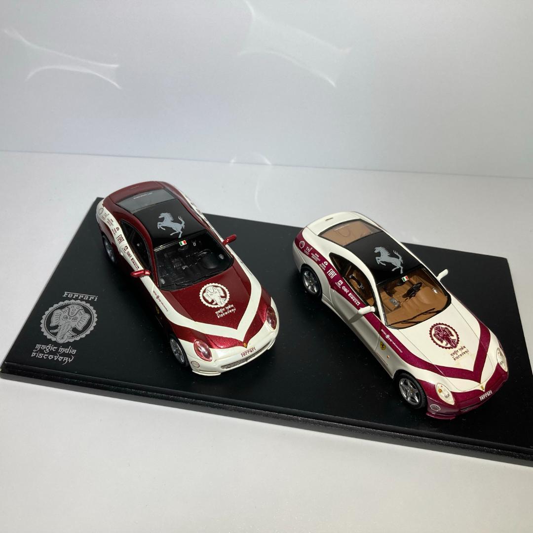 【レッドライン】フェラーリ 612スカリエッティ 2台セット 1/43ミニカー