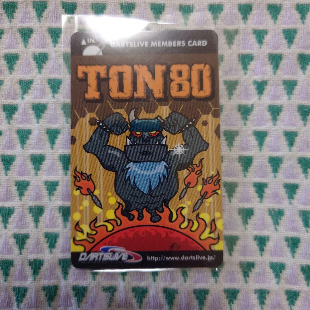 初期レア】ダーツライブカード TON80 - メルカリ