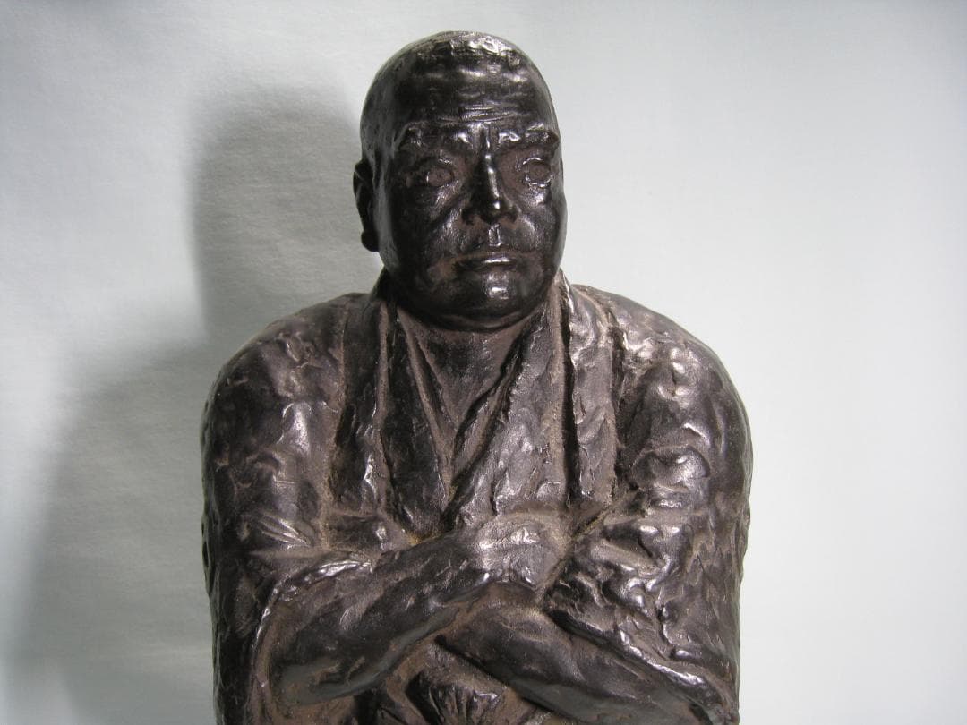【西郷隆盛像】古賀忠雄　　ブロンズ像　　高さ約55㎝