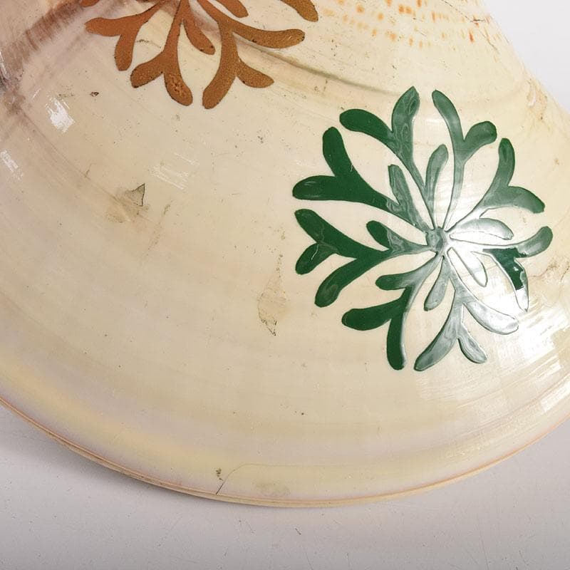 茶道具　中村湖舟作　淡々斎好　海松蒔絵　蛤香合　共布共箱　V　7927