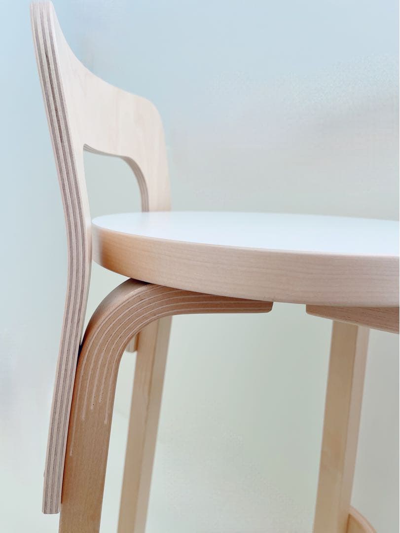 artek K65 ハイチェア　アルテック　ホワイトラミネート　SCOPE