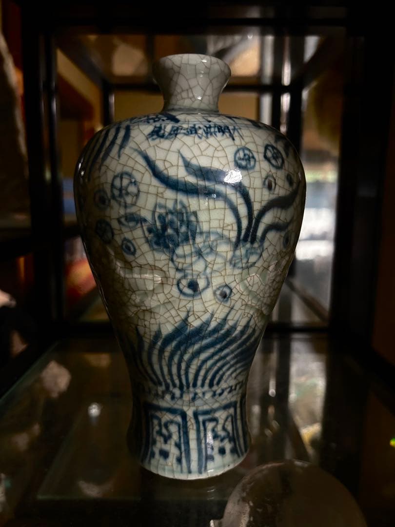 中国美しい 陶磁器 古美術 骨董品 美術 壺 花瓶 一輪挿し