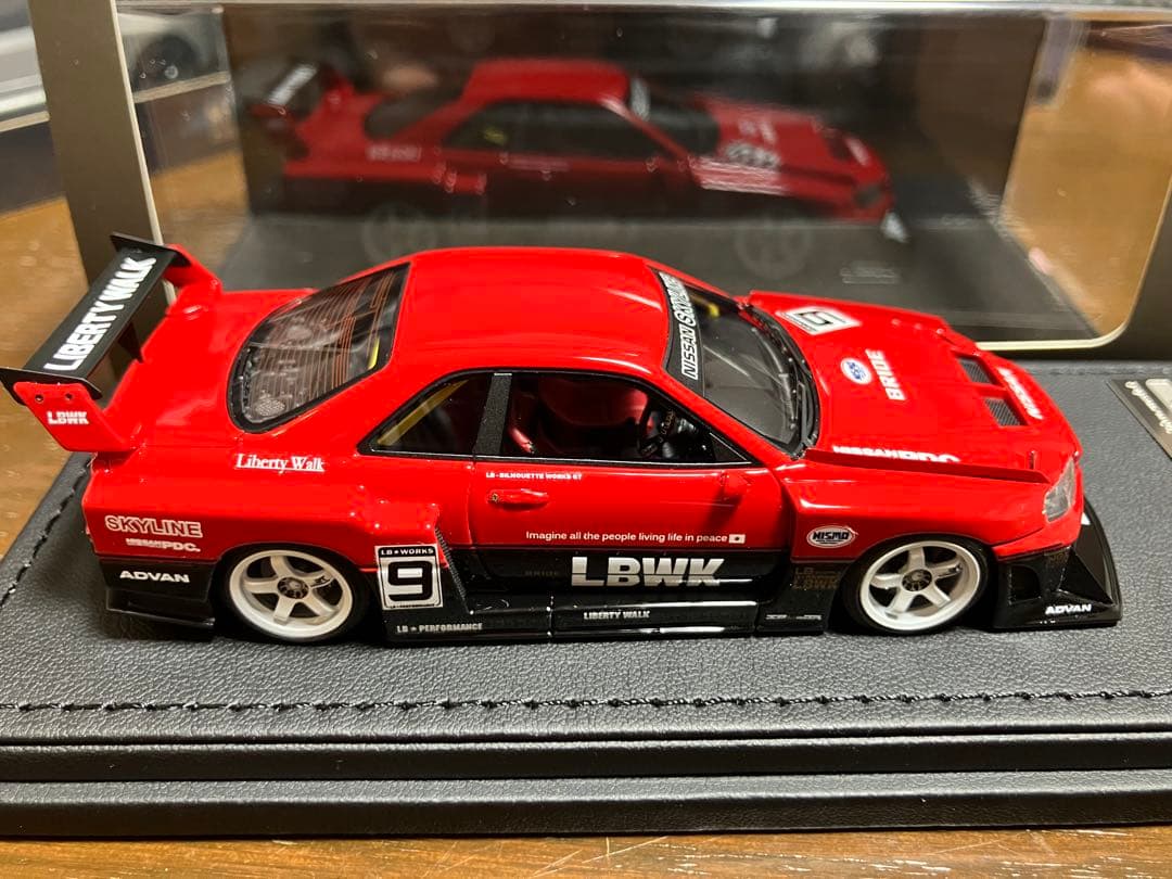 1/43 スカイライン LB-ER34 Super Silhouette