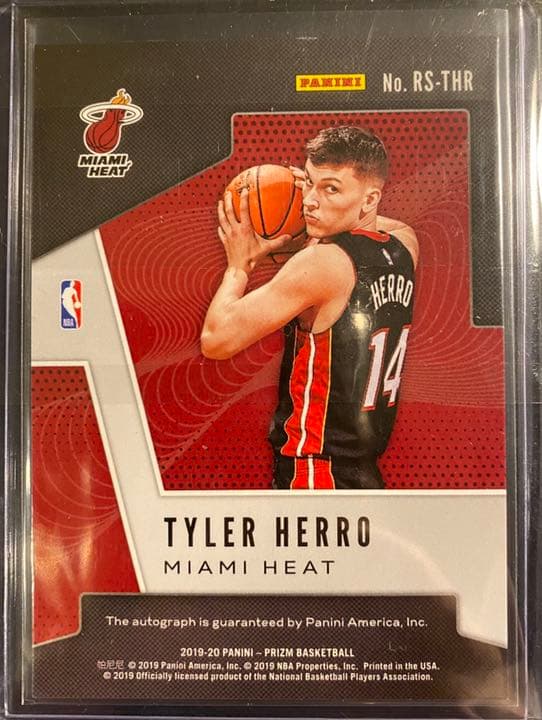 その他 Tyler Herro RC auto prizm