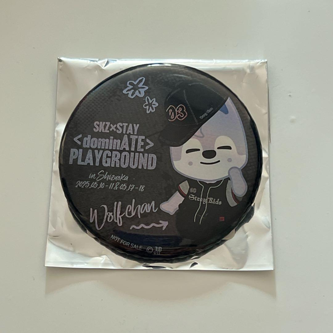 straykids バンチャン dominATE 缶バッジ 缶バッチ スキズ