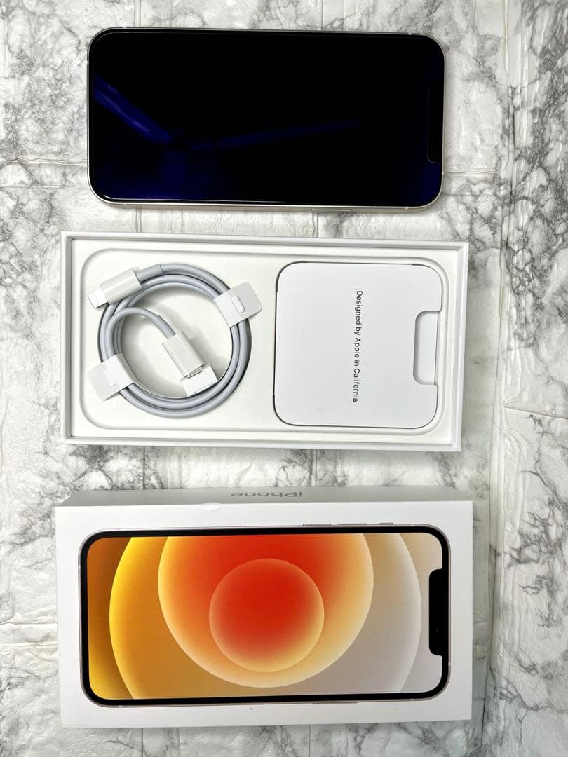 超美品 iPhone12 ホワイト64GB 値下げ可 Apple iPhone 12 64GB SIM