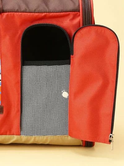 ブルー】go slow caravan レトロ テント ペットキャリーリュック