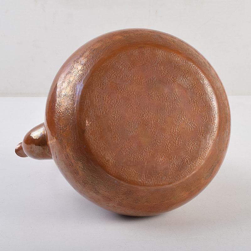 煎茶道具 銅製 銀摘 湯沸 水注 時代箱 U R9474H