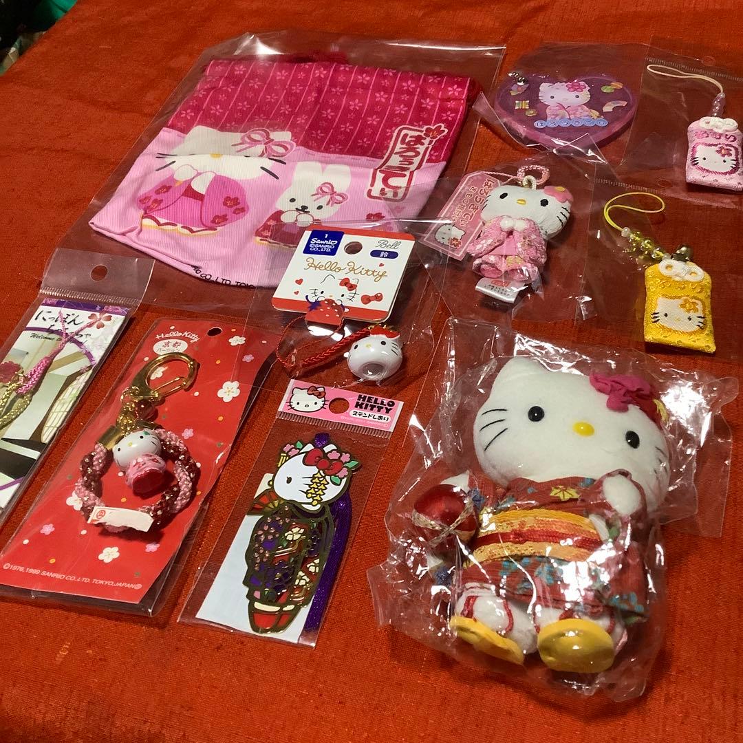 サンリオハローキテイ和柄グッズ10点セット