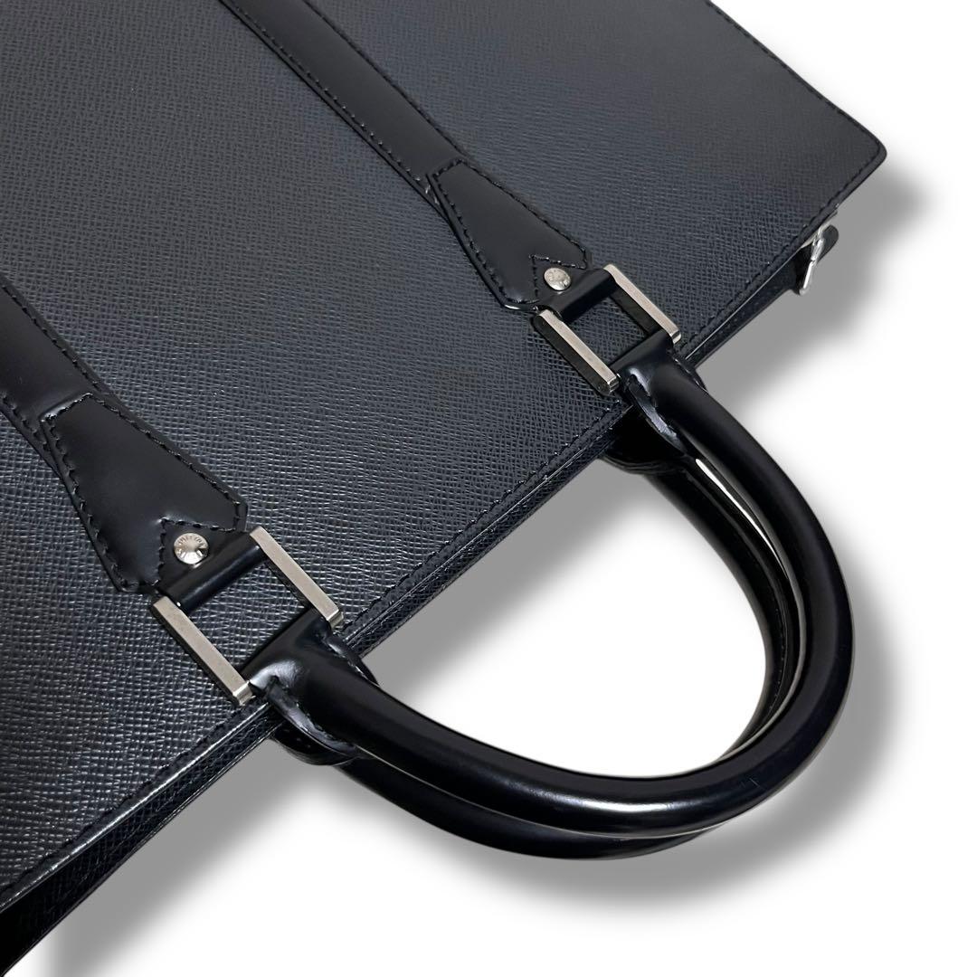 極美品 ルイヴィトン M30052 タイガ ポルトドキュマン ロザン ビジネス