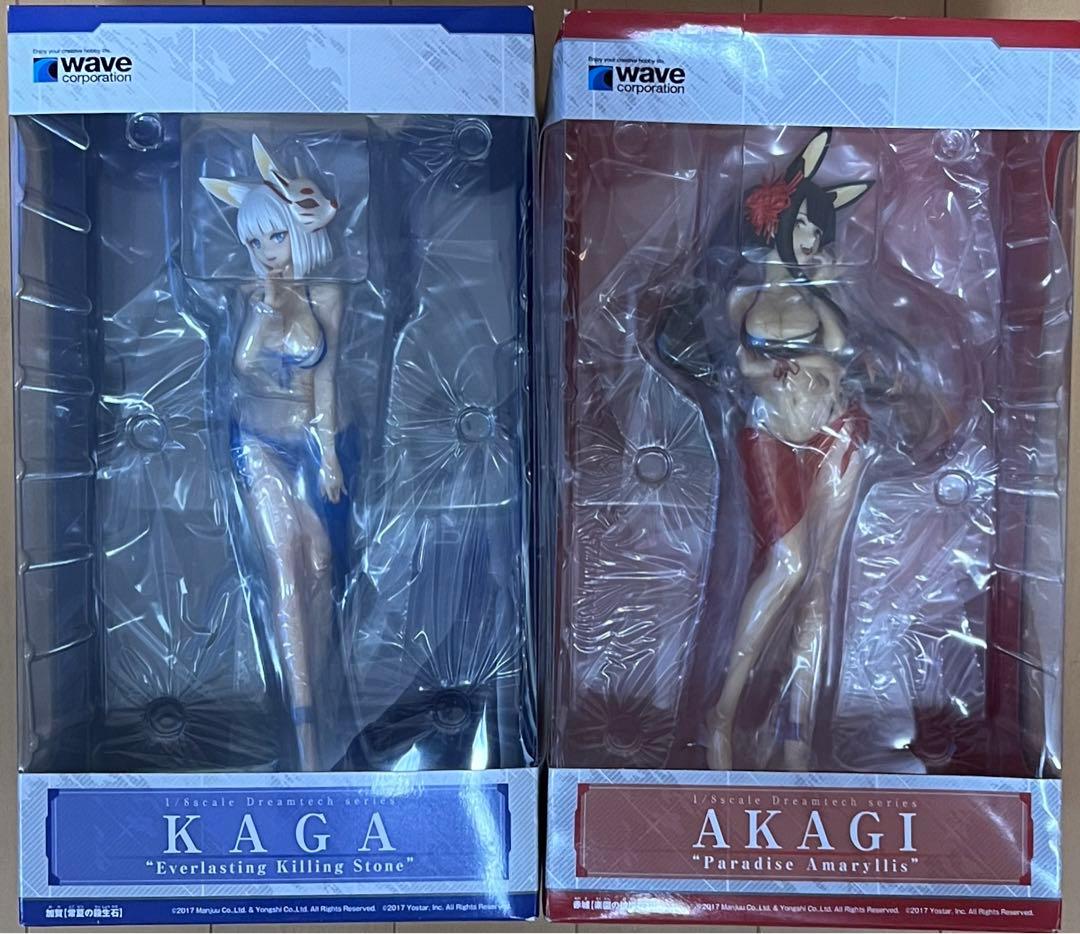 ドリームテック アズールレーン 加賀 赤城 セット1/8 完成品フィギュア