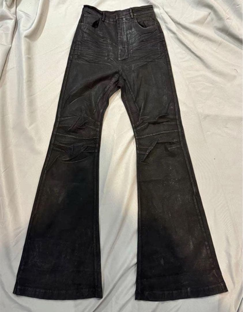 真作/英挙/渓村図/桐共箱二重箱付/布袋屋掛軸HF-477