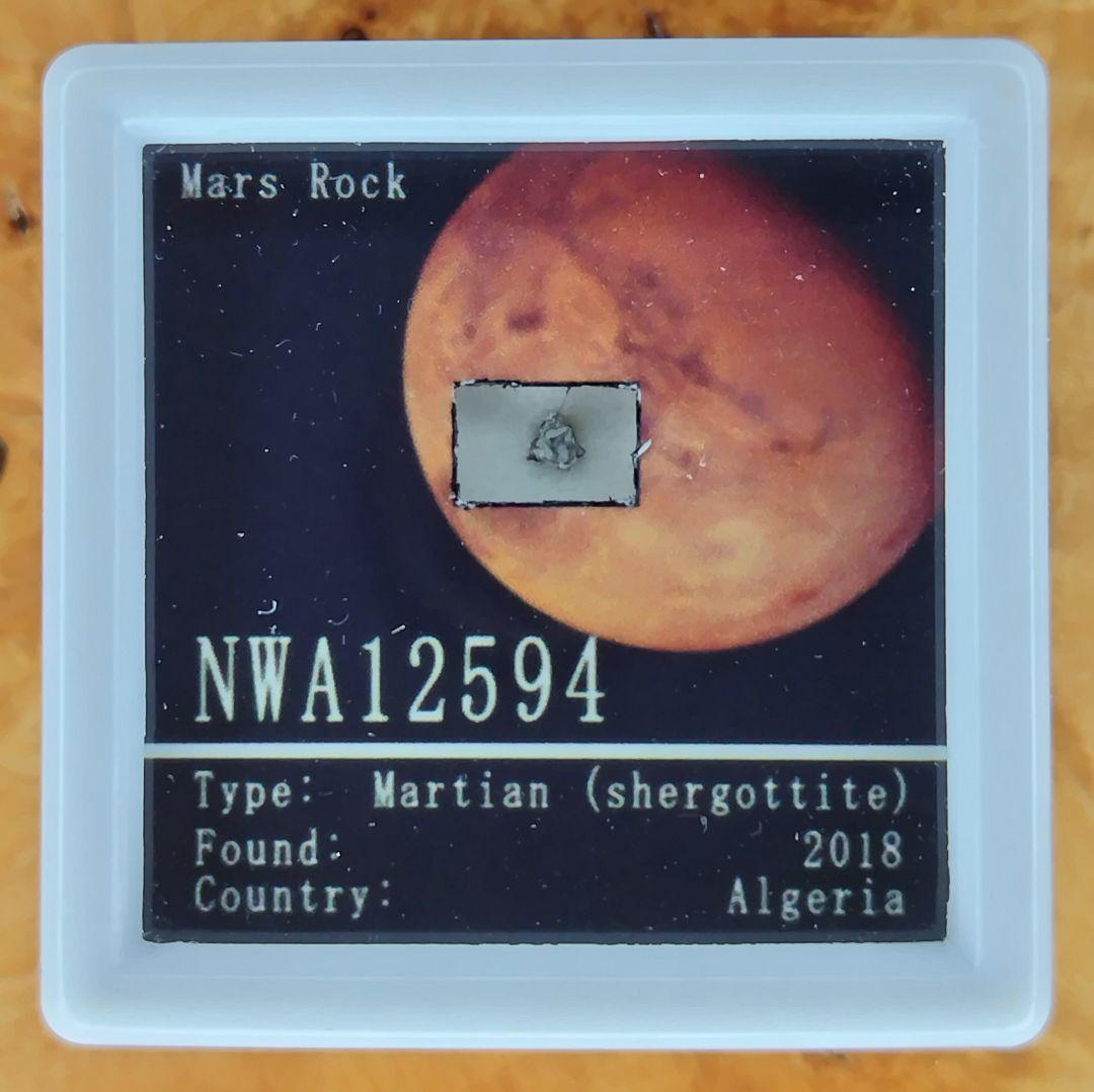 ⭐火星の石！シャーッゴッタイト NWA 12594 隕石標本