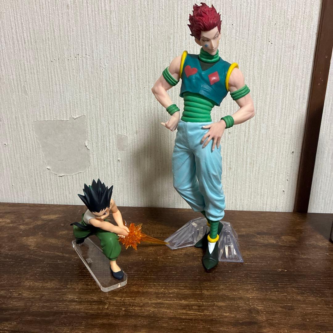 ハンターハンター 一番くじ フィギュア ヒソカ ゴン レオリオ ビスケ