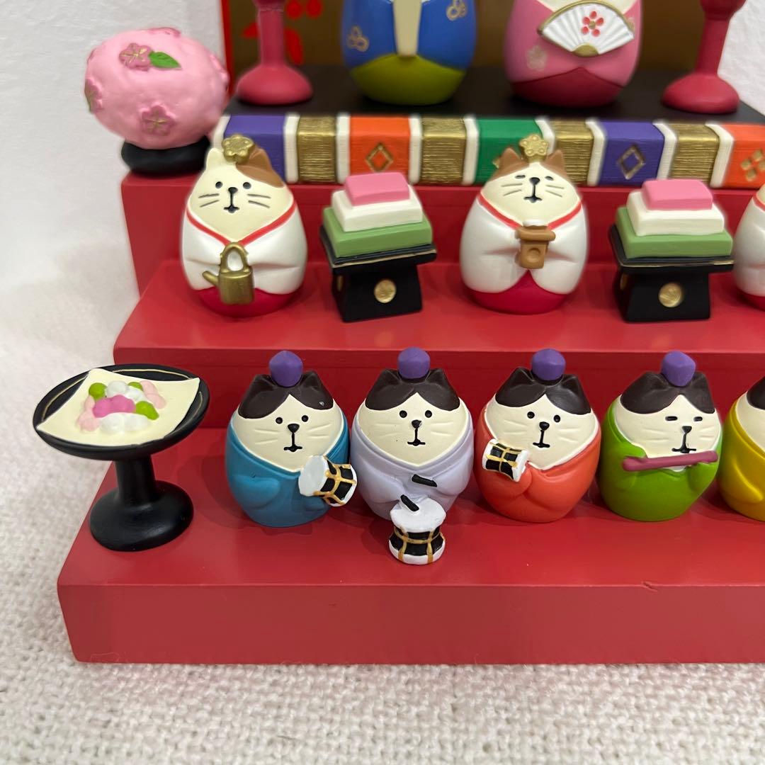 コンコンブル デコレ ひな祭り 雛人形